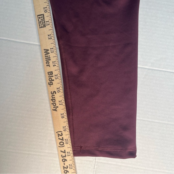 Beverly Hills Polo Club Red Leggings Soft Stretchy Fit - Picture 4 of 7